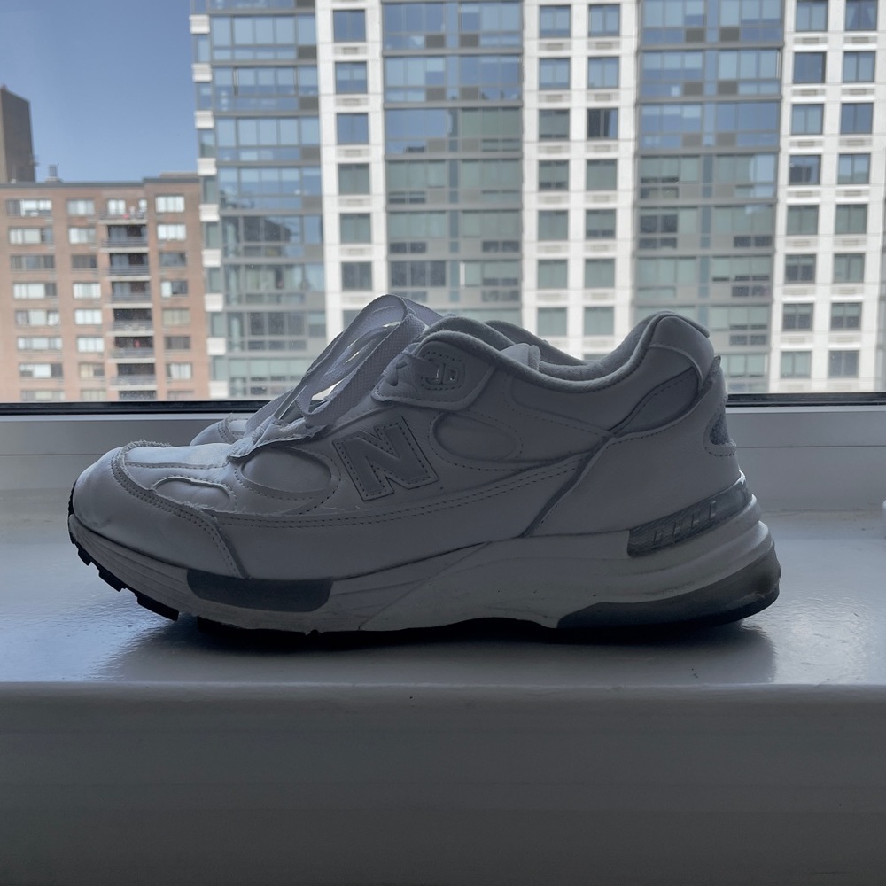 New Balance 992 All White